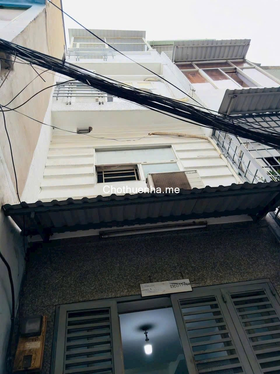 Cho thuê nhà hẻm Lý Thái Tổ, Quận 10 – giá 12 triệu/tháng