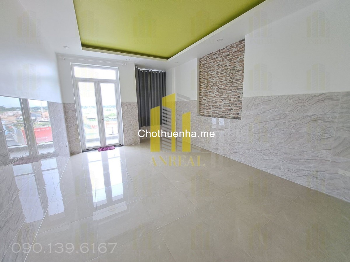 Nhà Gần Song Hành 3 Lầu 5 Phòng - Nhà Mới Giá 32 Triệu