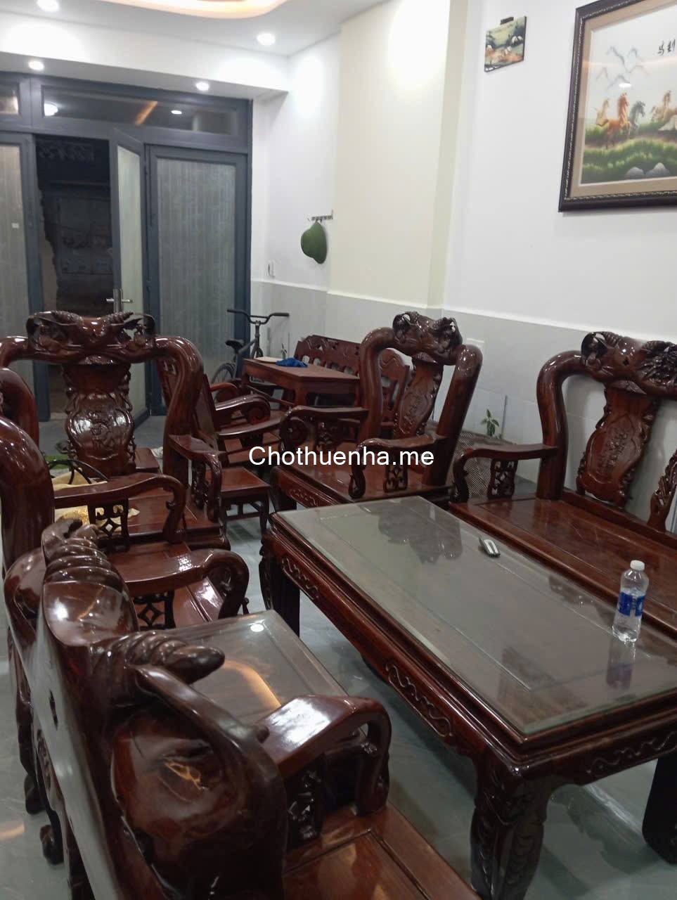 Cho thuê nhà hẻm Hiệp Thành 49, Quận 12, 4 x 12m