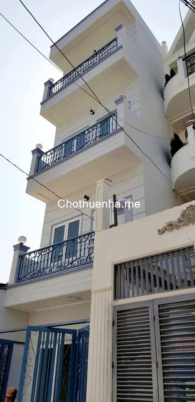 Nhà Mới Xây 4x15m Mới TOANH 3 Lầu 12tr/tháng