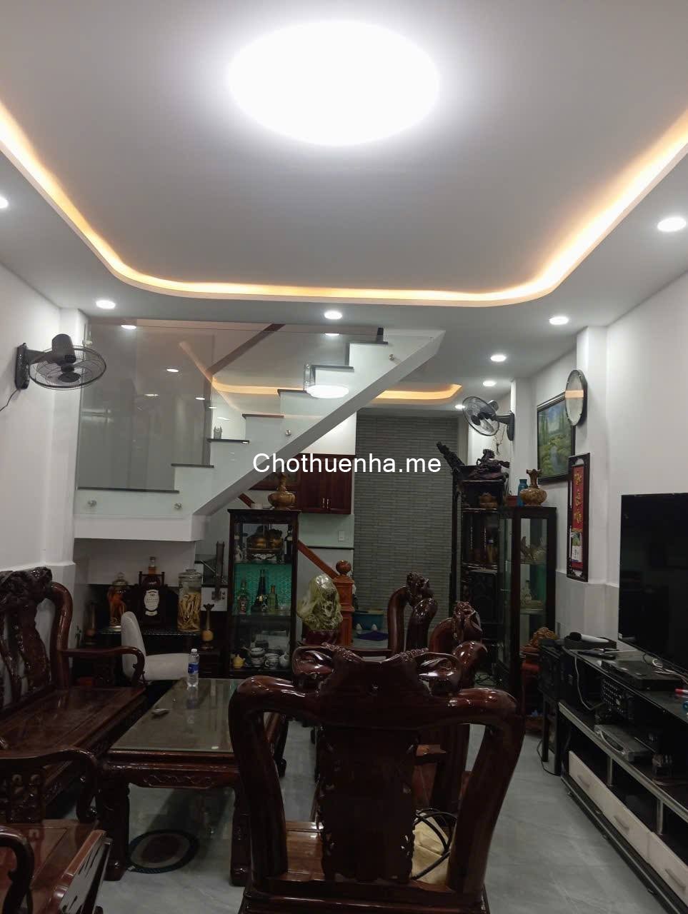 Cho thuê nhà hẻm Hiệp Thành 49, Quận 12, 4 x 12m