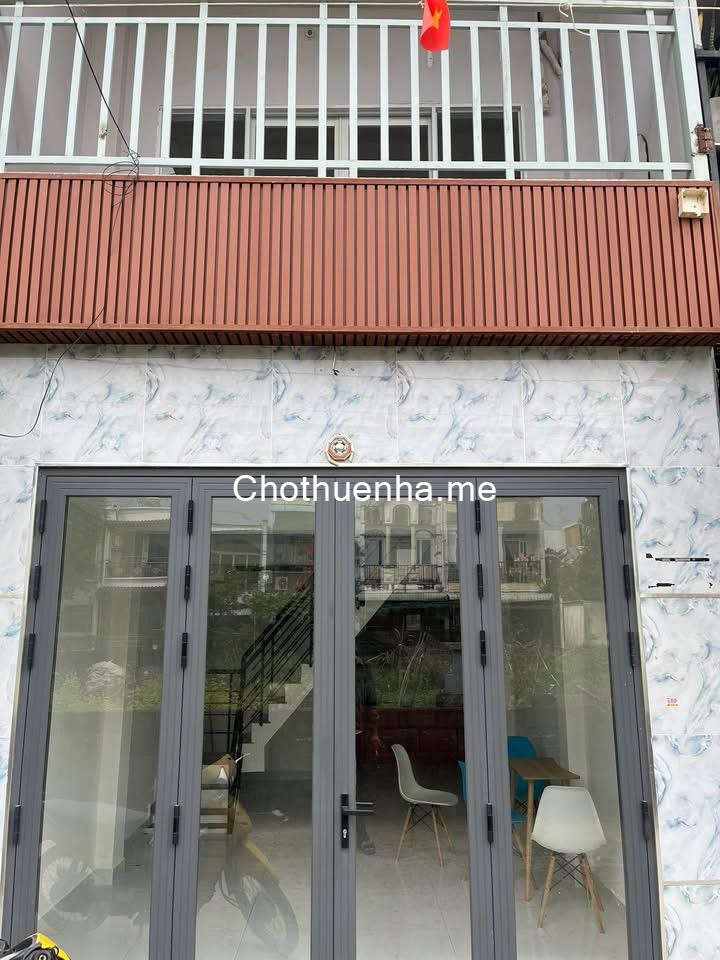 Cho thuê nhà Đường Tân Thới Hiệp 21, Quận 12 (Ngay Metro Sát Gò Vấp)