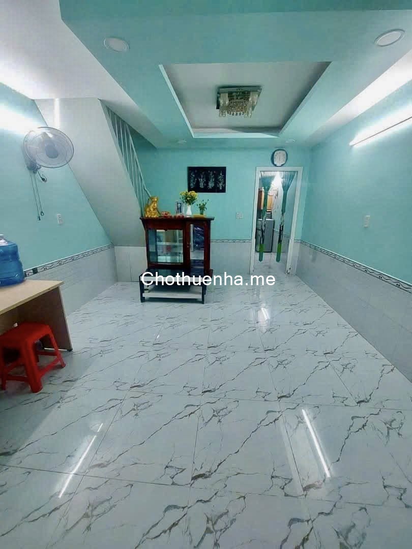 Cho thuê nhà nguyên căn hẻm 387 Phạm Hữu Lầu - Nhà Bè hẻm xe hơi