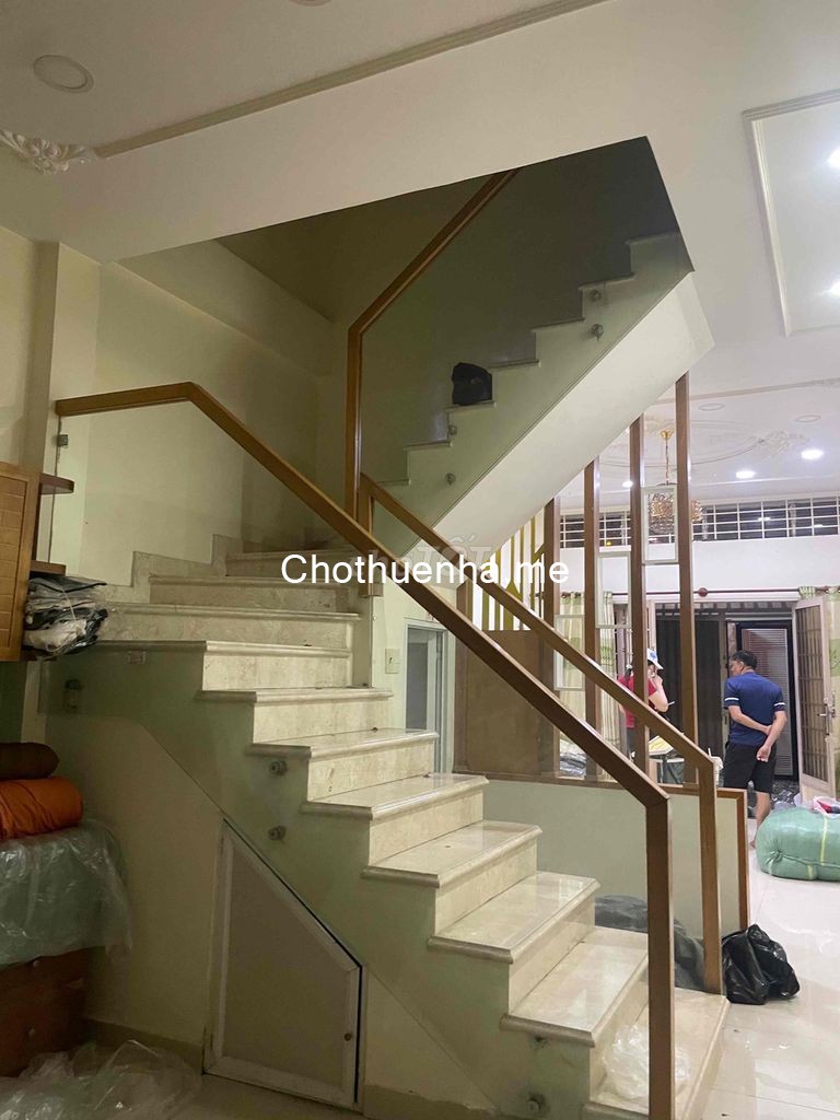 Cho thuê nhà hẻm 38/40 Gò Dầu, 1trệt 1lầu, 2phòng ngủ, 2toilet