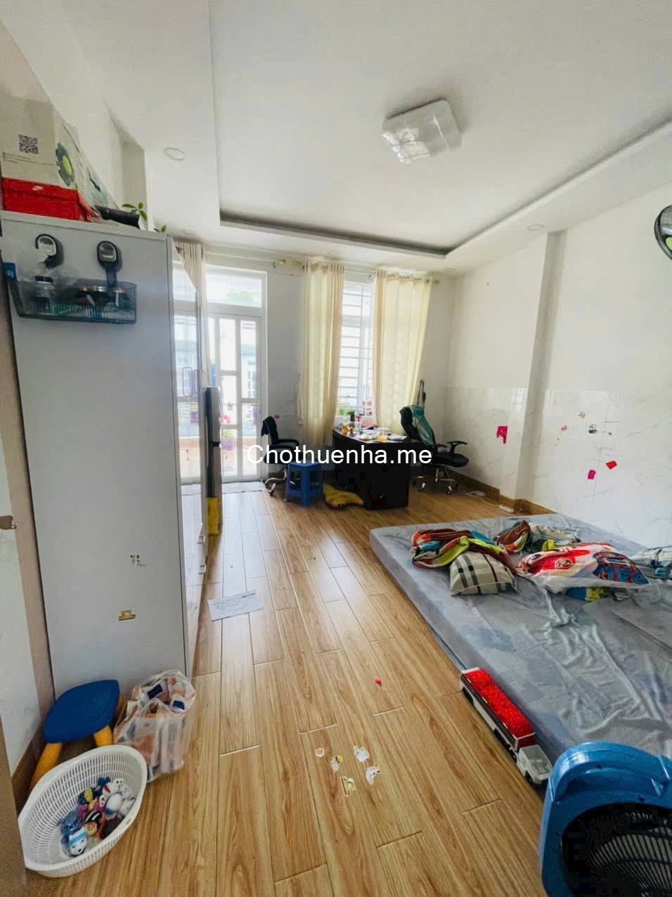 Cho thuê nhà Nguyên căn 1 trệt 2 lầu mới đẹp hẻm xe hơi ngay đường Hoàng Diệu 2, Thủ Đức