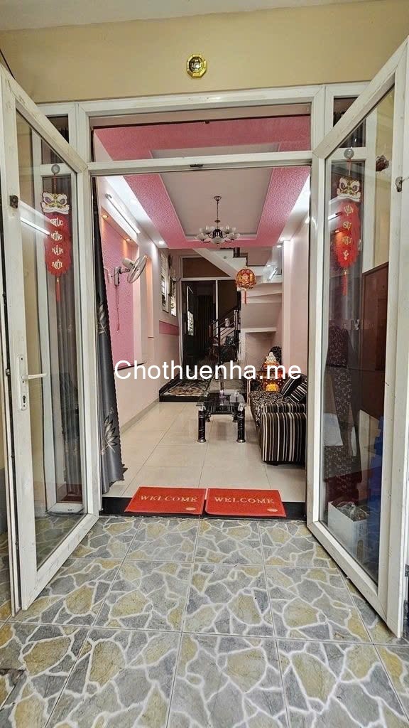 Nhà nguyên căn hẻm 514/ Lê Đức Thọ, 1 trệt 2 lầu, giá rẻ