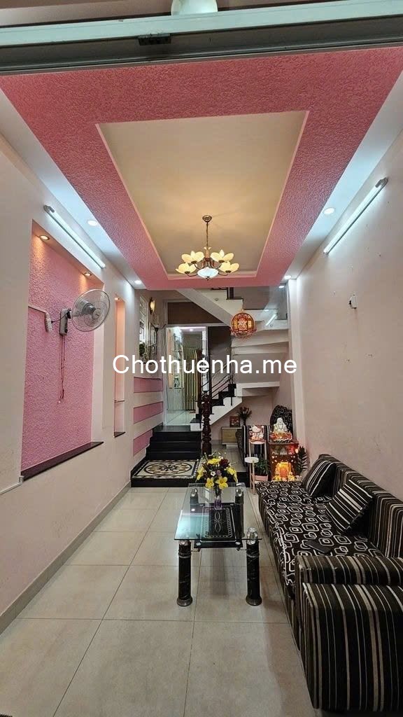 Nhà nguyên căn hẻm 514/ Lê Đức Thọ, 1 trệt 2 lầu, giá rẻ