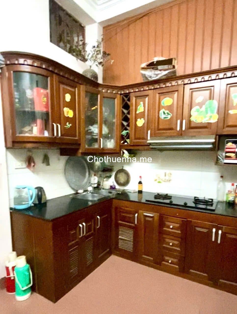 Cho thuê nhà ngõ 3 Lĩnh Nam, 44m² x 4 tầng, 4PN, 3 WC, 12 Triệu