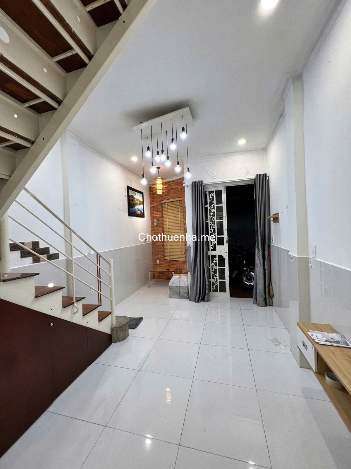 Cho thuê nhà nguyên căn hẻm KD 12m Tân Sơn Nhì 4x8 1 lầu giá 9tr/tháng