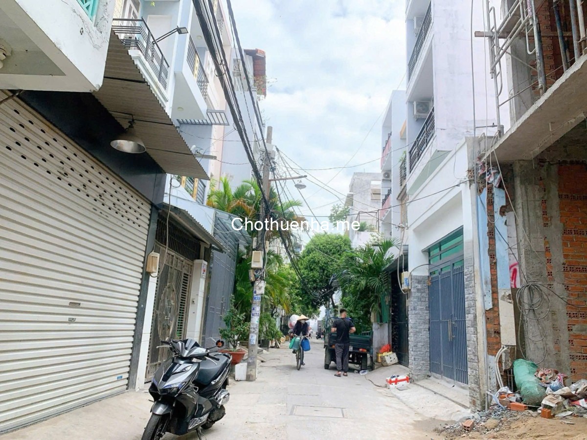 Cho thuê nhà nguyên căn HXH 1/ Gò Dầu 4x20 gác lửng mới