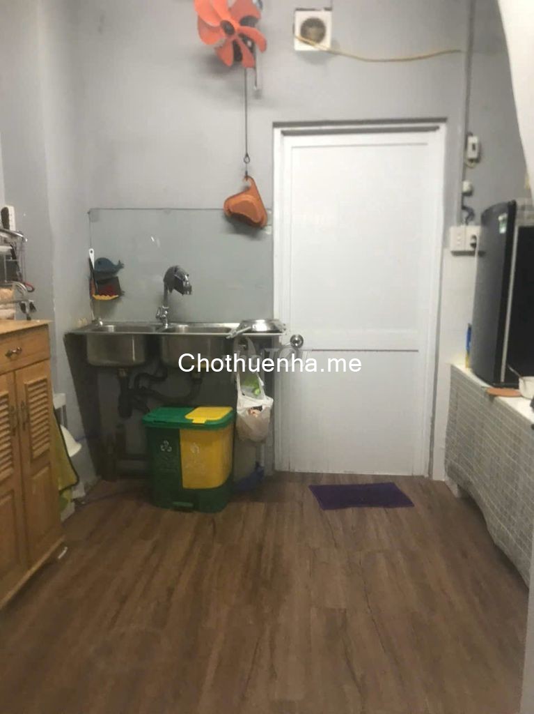 Cho thuê nhà nguyên căn hẻm lớn Nguyễn Cảnh Chân – Phường Cầu Kho, Quận 1