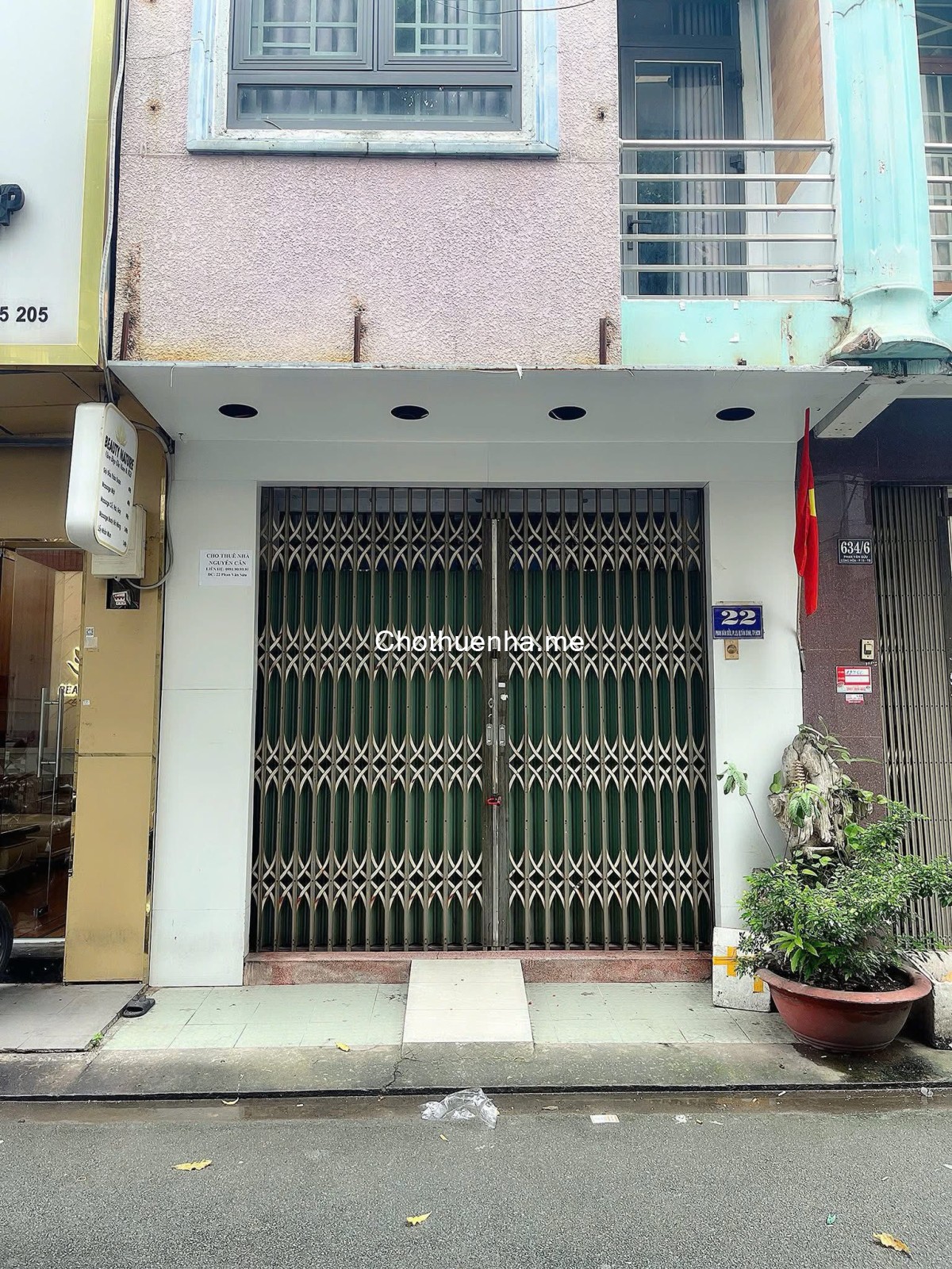 Mặt tiền 22 Phan Văn Sửu, P.13, Tân Bình – gần Nhất Chi Mai & Cộng Hoà, sát nhà ga T3