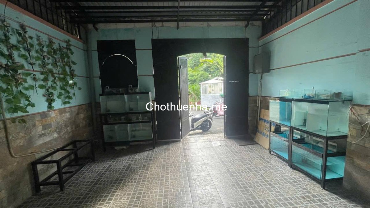 Cho thuê nhà cấp 4 – hẻm xe tải thông Bình Lợi, Phường 13, Quận Bình Thạnh