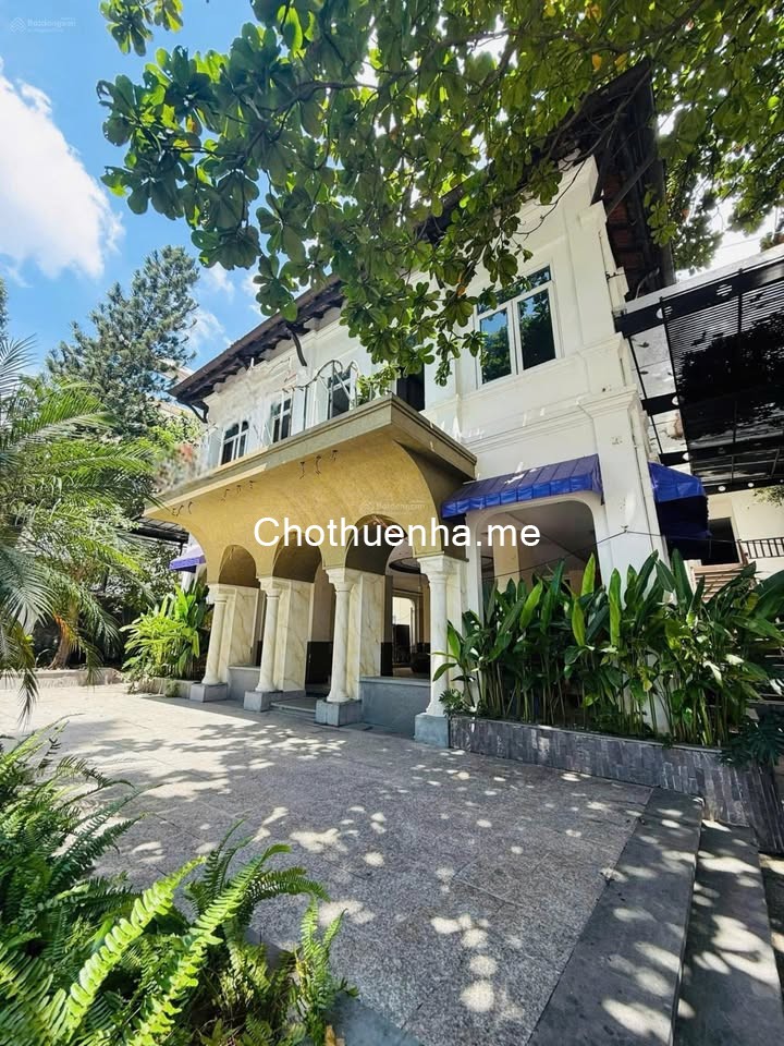 CHO THUÊ BIỆT THỰ MẶT TIỀN ĐƯỜNG TRẦN QUỐC THẢO – PHƯỜNG 7, QUẬN 3