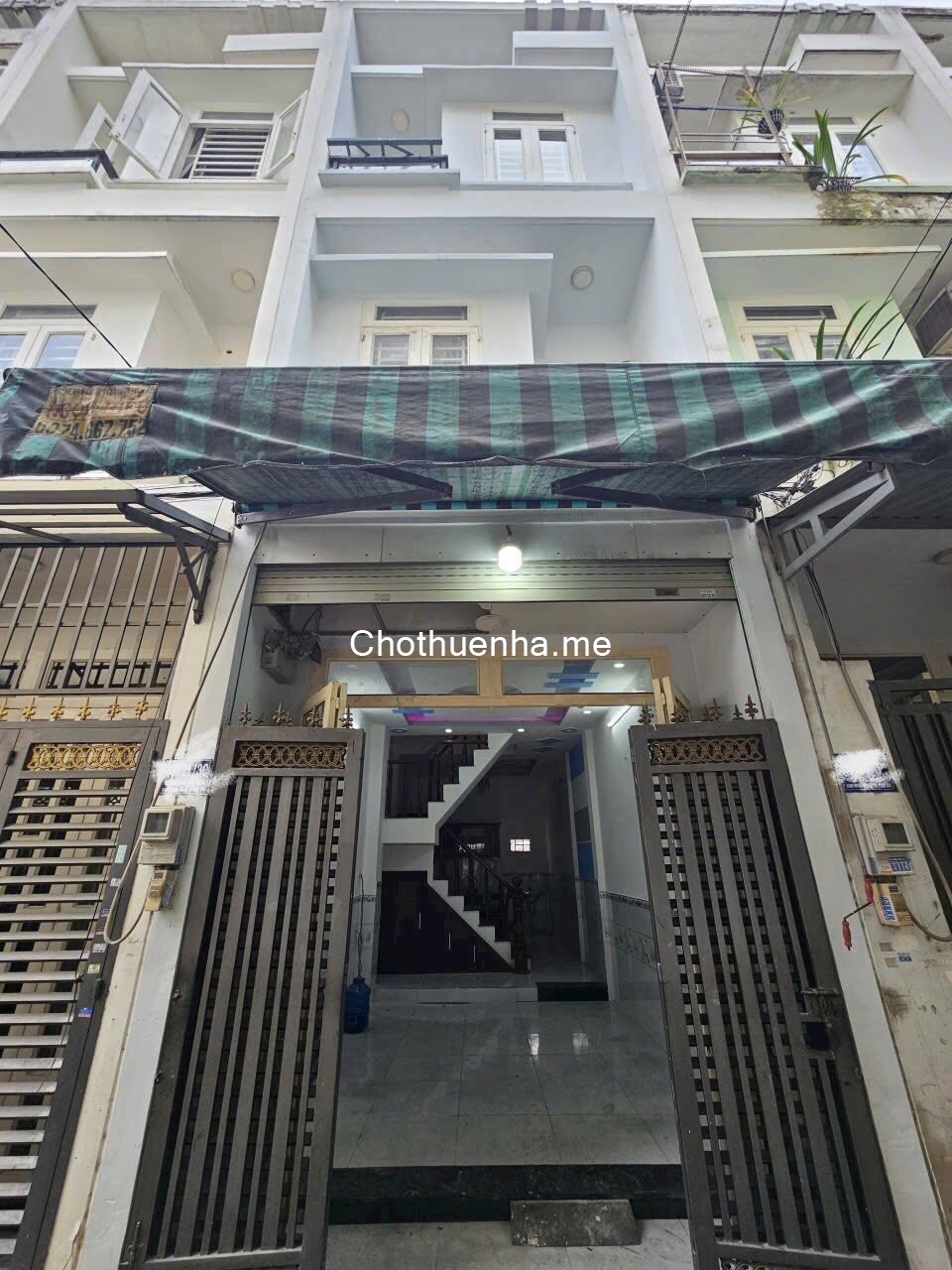 Nhà đường 1 trệt + 3 lầu đường số 4 – Bình Hưng Hoà B, Bình Tân