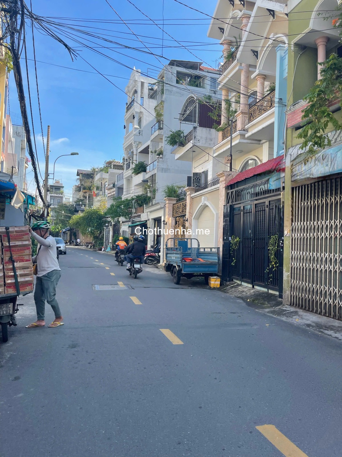 Cho thuê nhà nguyên căn MTKD đường Trần Tấn 4x17 1 lầu mới 13,5tr