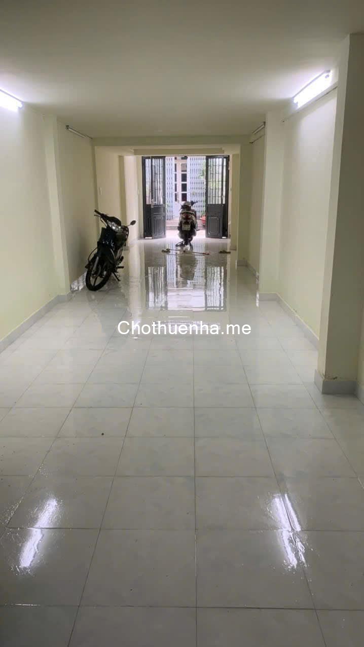 Cho thuê nhà hẻm xe hơi khu Bàu Cát – P.11, Tân Bình, 1 trệt + lửng suốt