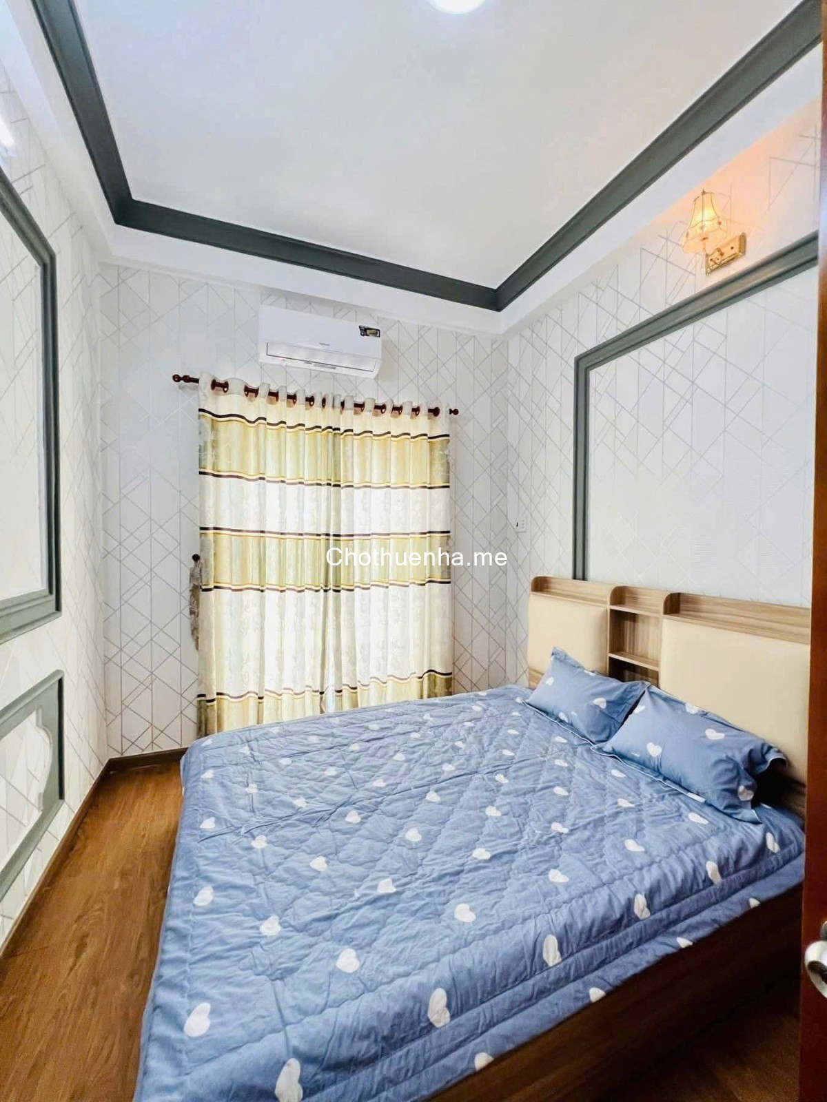 Cho thuê nhà mới đẹp – hẻm xe hơi 1/ Phan Huy Ích - 1 trệt + 2 lầu→ 4 phòng ngủ – 3 WC