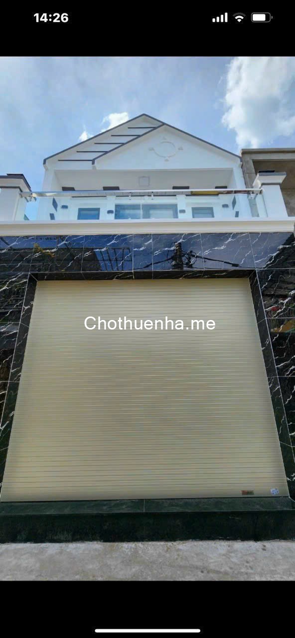Cho thuê nhà Huỳnh Tấn Phát, Phường Tân Phú, Quận 7, 2 tầng, 2PN 2WC, 15 triệu/tháng