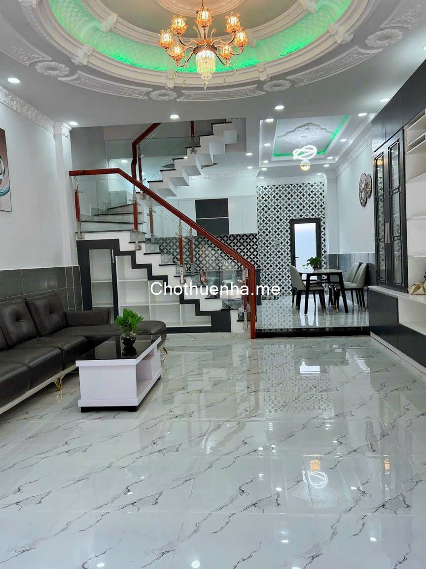 Cho thuê nhà Huỳnh Tấn Phát, Phường Tân Phú, Quận 7, 2 tầng, 2PN 2WC, 15 triệu/tháng