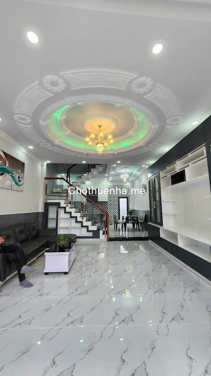 Cho thuê nhà Huỳnh Tấn Phát, Phường Tân Phú, Quận 7, 2 tầng, 2PN 2WC, 15 triệu/tháng