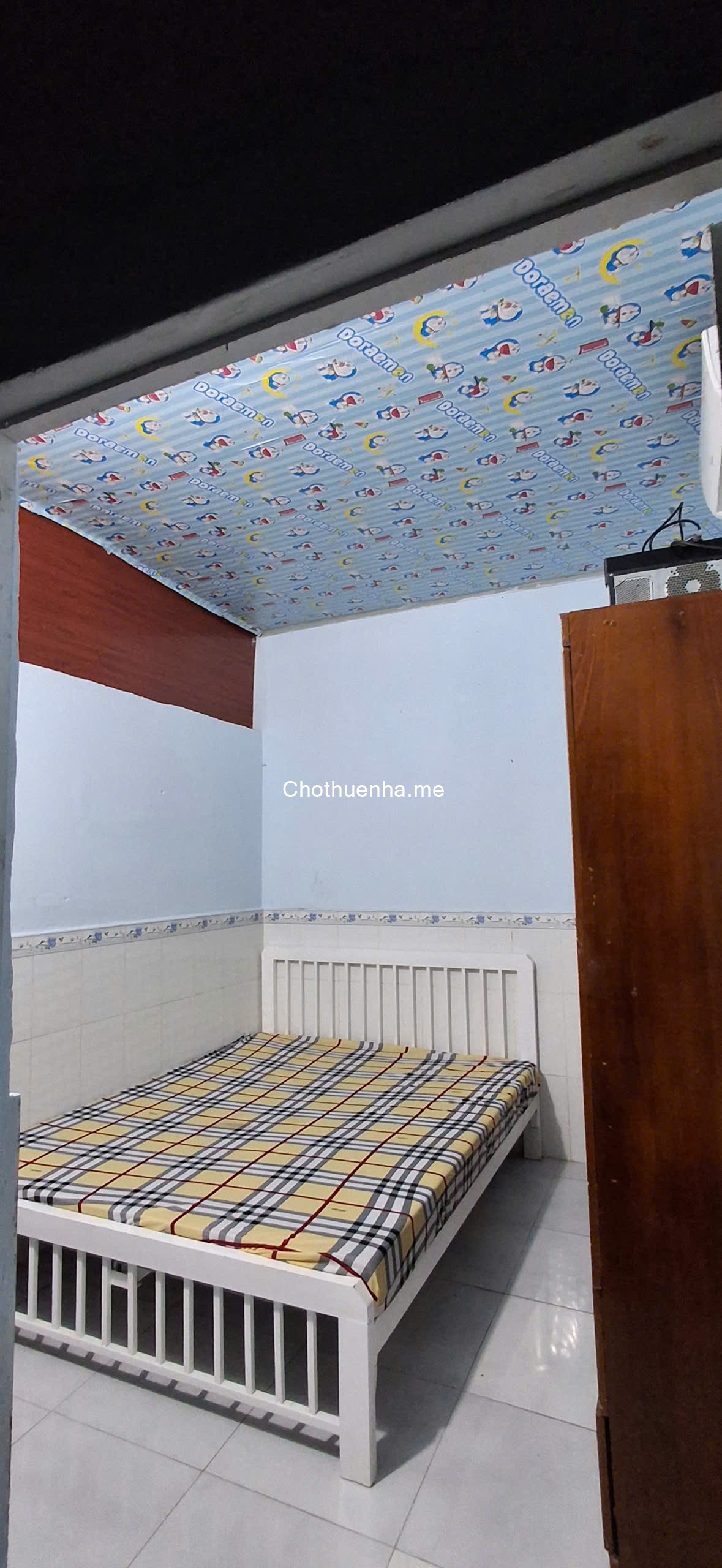 Cho thuê nhà nguyên căn 6.5x18, 2PN, 2WC, đầy đủ nội thất. Giá 4.5tr/tháng
