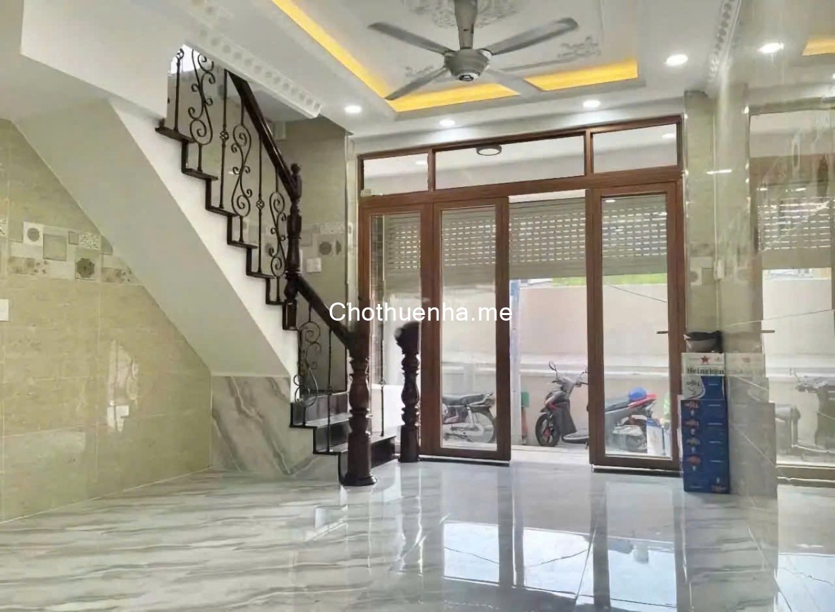 Cho thuê nhà hẻm HTP Quận 7 Hẻm xe ba gác