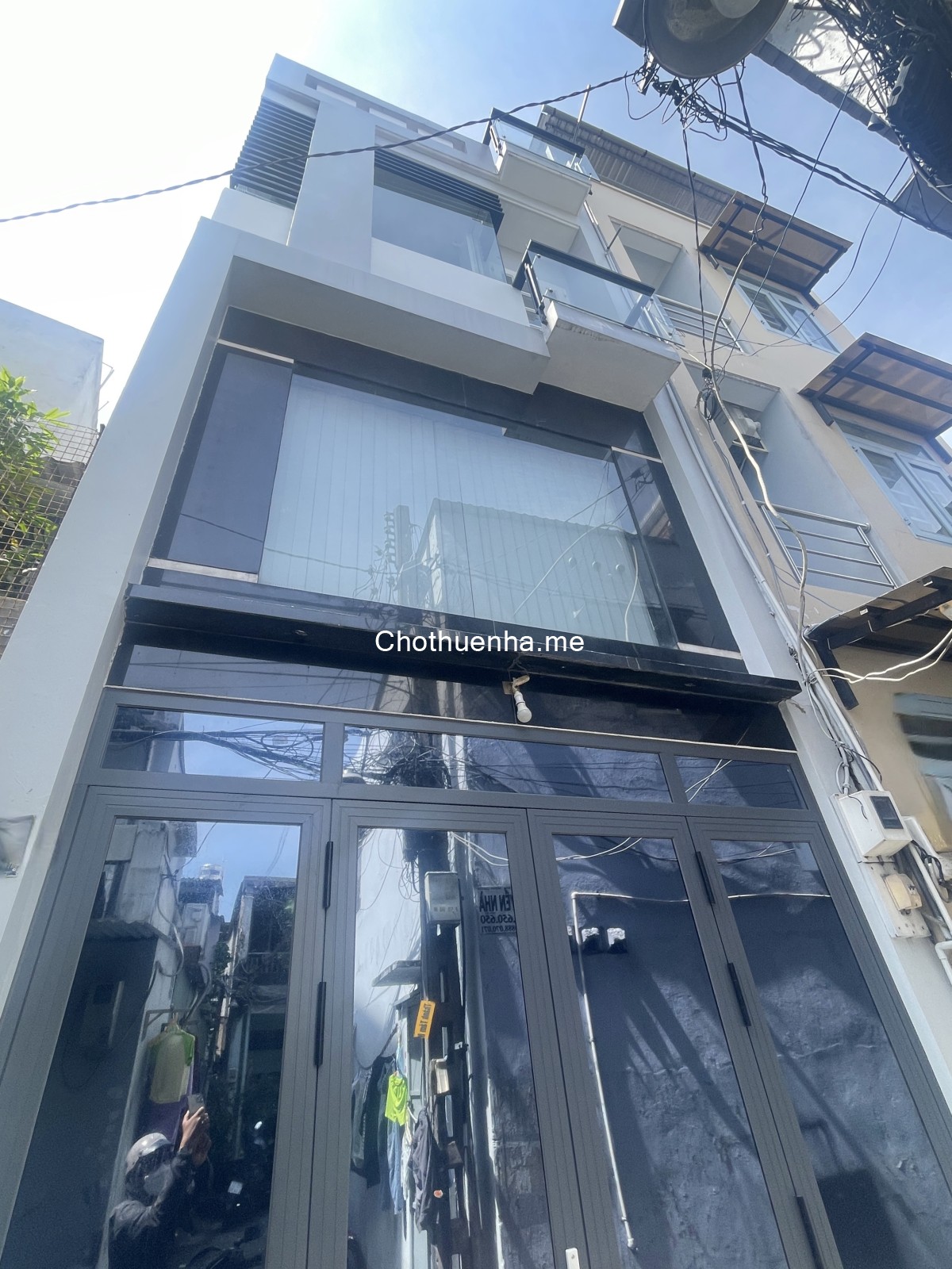 Cho thuê nhà nguyên căn hẻm 1/ Tân Kỳ Tân Quý 4 tấm mới