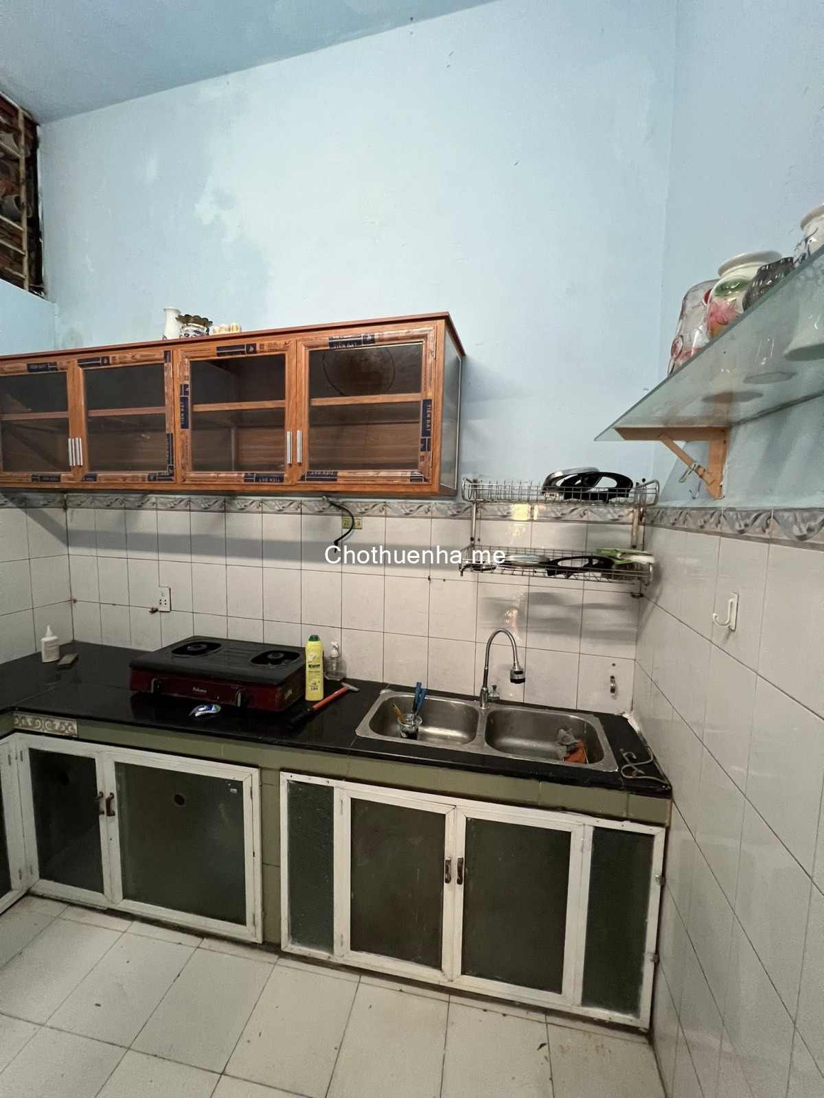 Cho thuê nhà có sân mái che hẻm 379 Trần Cao Vân, Thanh Khê, Đà Nẵng