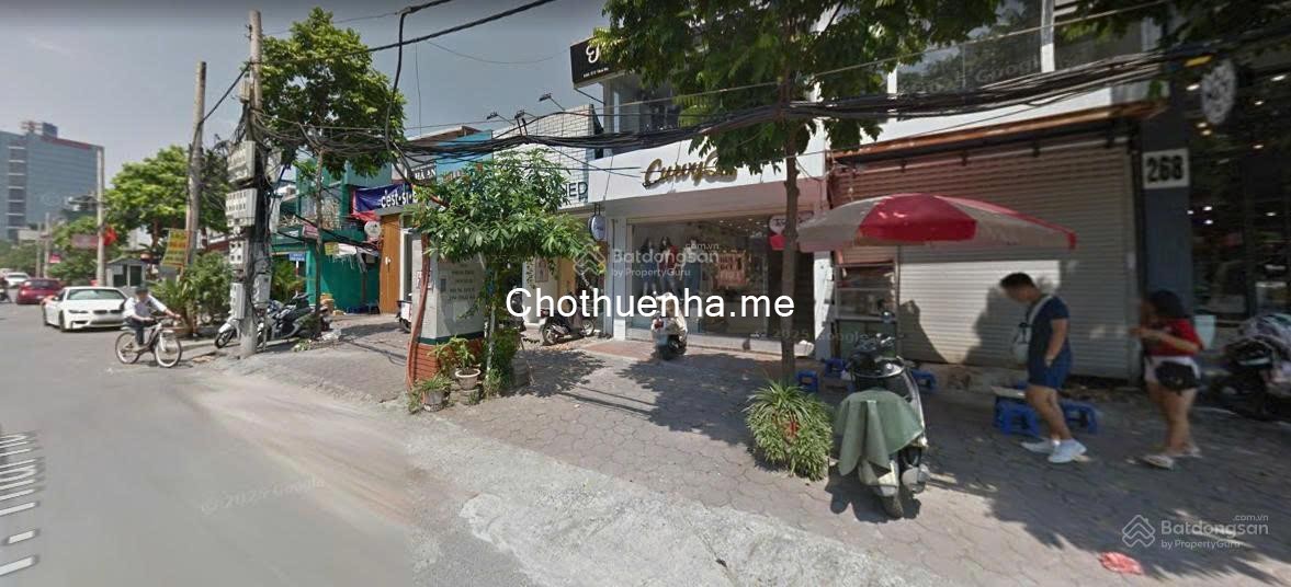 Cho thuê cửa hàng 274 Phố Thái Hà, Diện tích 110m2, mặt tiền 5,8m, vỉa hè 6m, Giá: 50 triệu/ tháng,