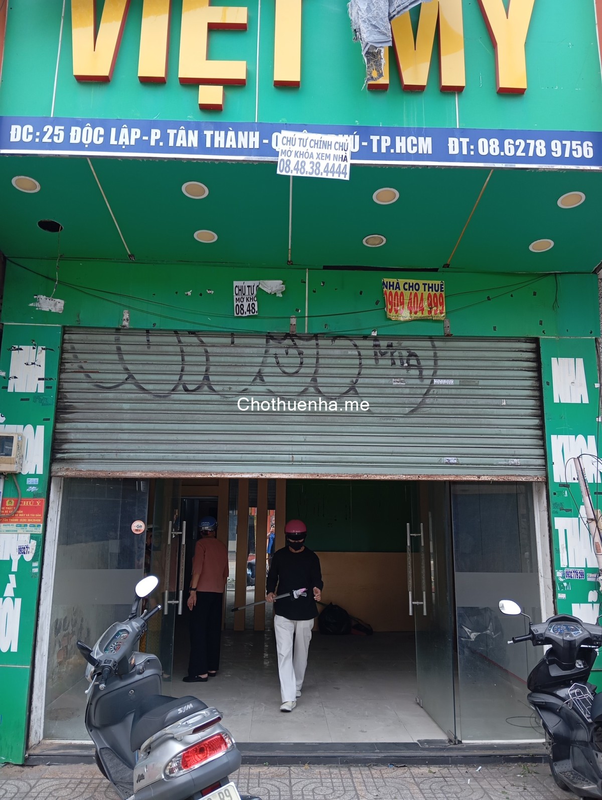 Chính chủ cho thuê nhà mặt tiền 25 đường Độc Lập quận tân phú giá 20 triệu/tháng