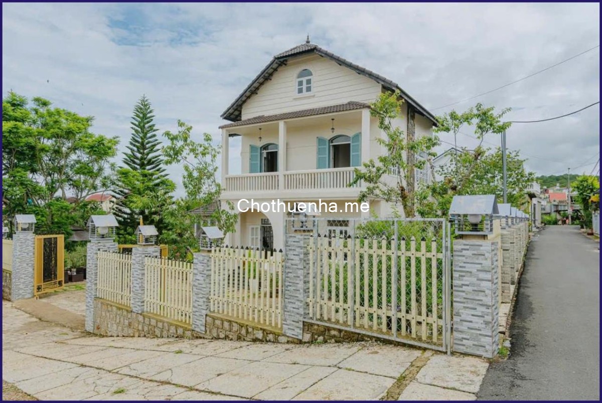 Villa Cao Cấp Hồ Than Thở Đà Lạt – View Đẹp, Vị Trí Đắc Địa 27tr