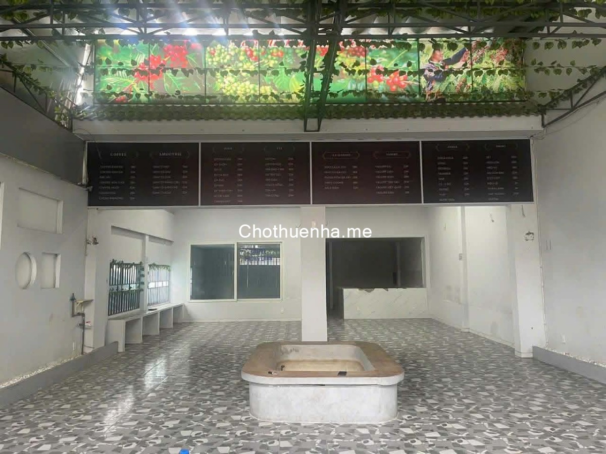 Cho thuê nhà mặt bằng kinh doanh + 168m2 - Gò Vấp