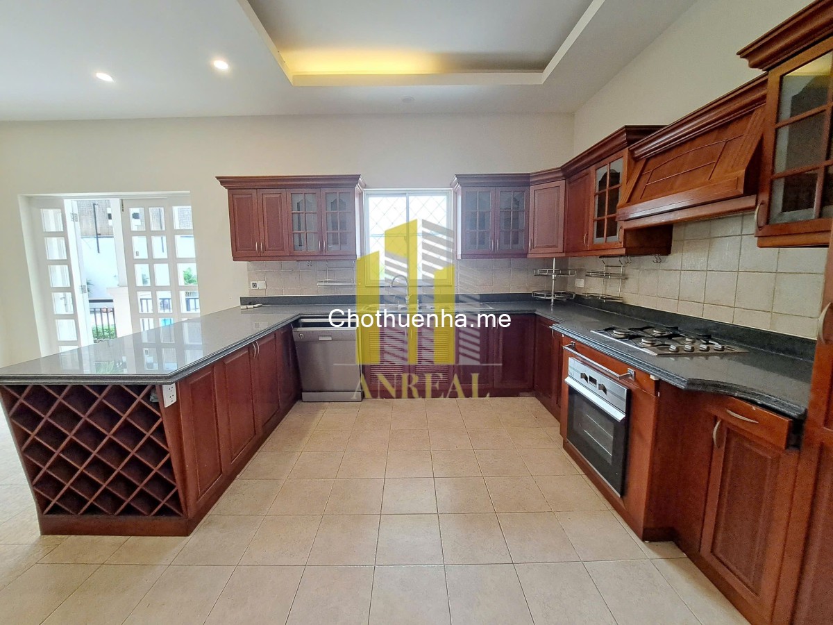 Biệt Thự Châu Âu đường Trần Não - 4 Phòng giá 130 triệu