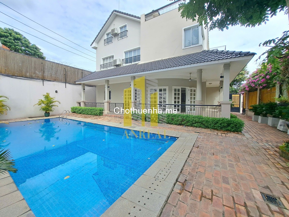 Biệt Thự Châu Âu đường Trần Não - 4 Phòng giá 130 triệu