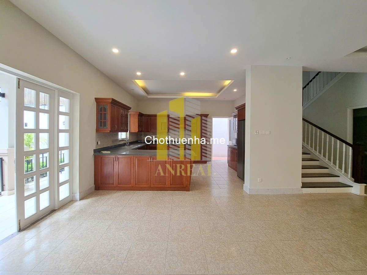 Biệt Thự Châu Âu đường Trần Não - 4 Phòng giá 130 triệu