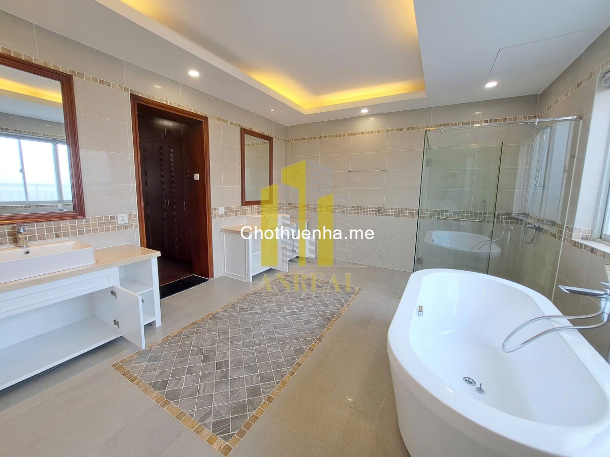 Biệt Thự Châu Âu đường Trần Não - 4 Phòng giá 130 triệu