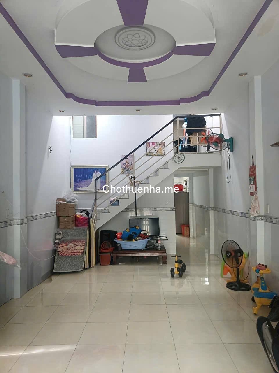 Cho thuê nhà hẻm xe hơi 3PN – 3WC, Tân Chánh Hiệp 13, Q12 (gần ĐH Giao Thông Vận Tải)