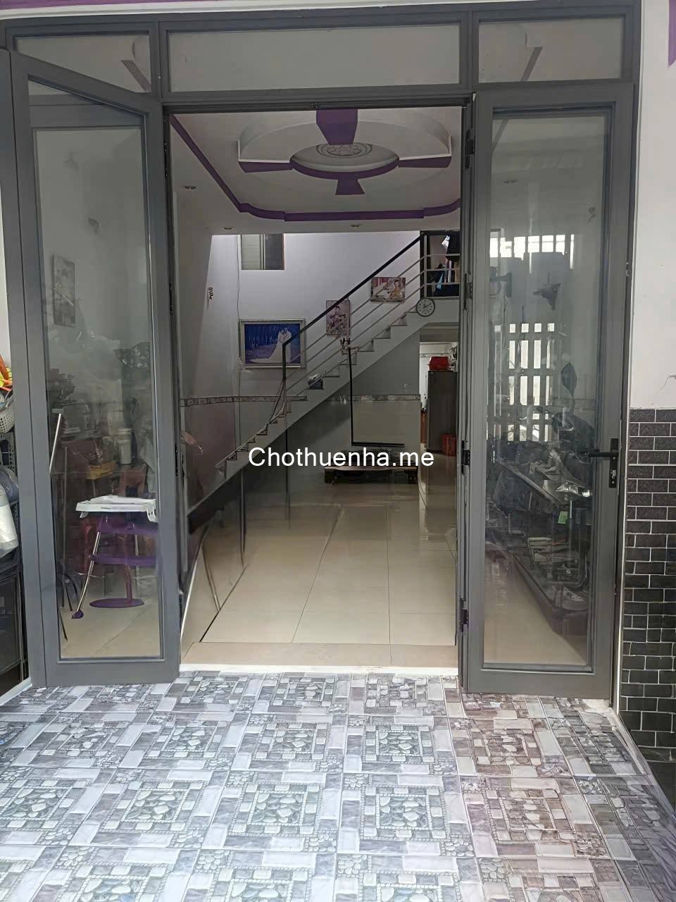 Cho thuê nhà hẻm xe hơi 3PN – 3WC, Tân Chánh Hiệp 13, Q12 (gần ĐH Giao Thông Vận Tải)