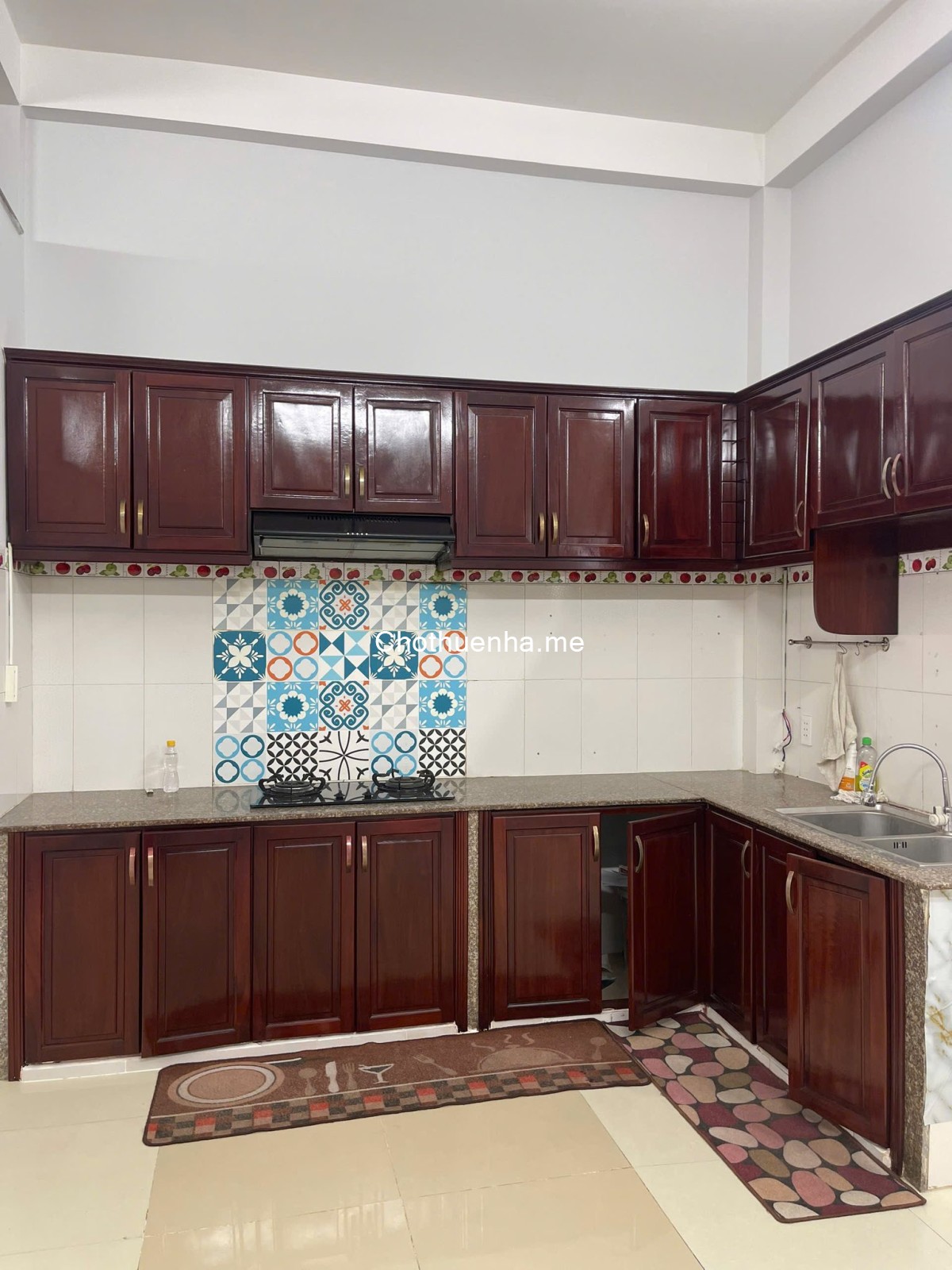 Cho thuê nhà đường Trần Thị Năm 1 trệt 1 lầu – gồm 2PN, 2WC, có giếng trời thoáng sáng