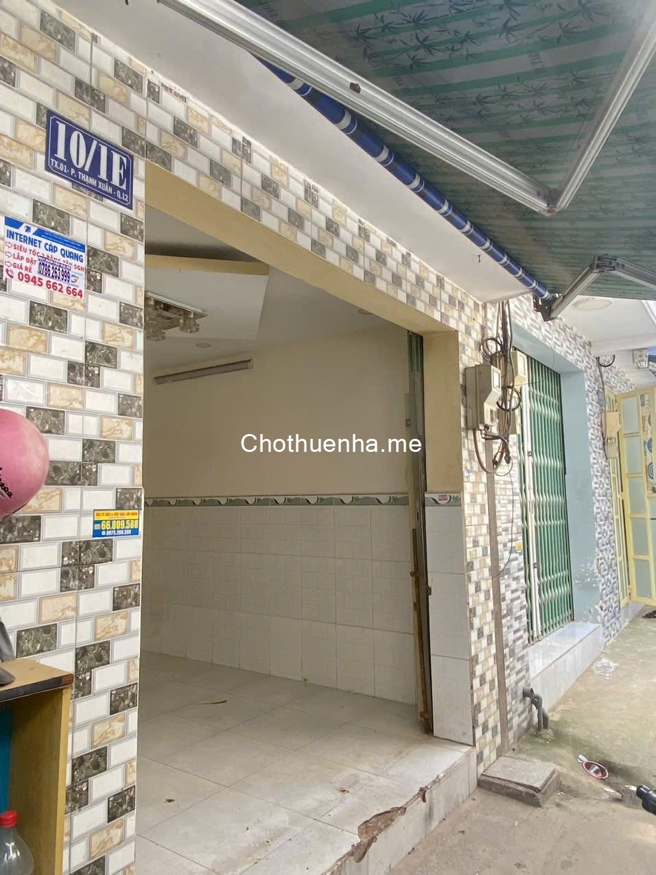 Cho thuê nhà Thạnh Xuân, Quận 12 – gần cầu Bến Phân, giáp đường Thống Nhất Gò Vấp