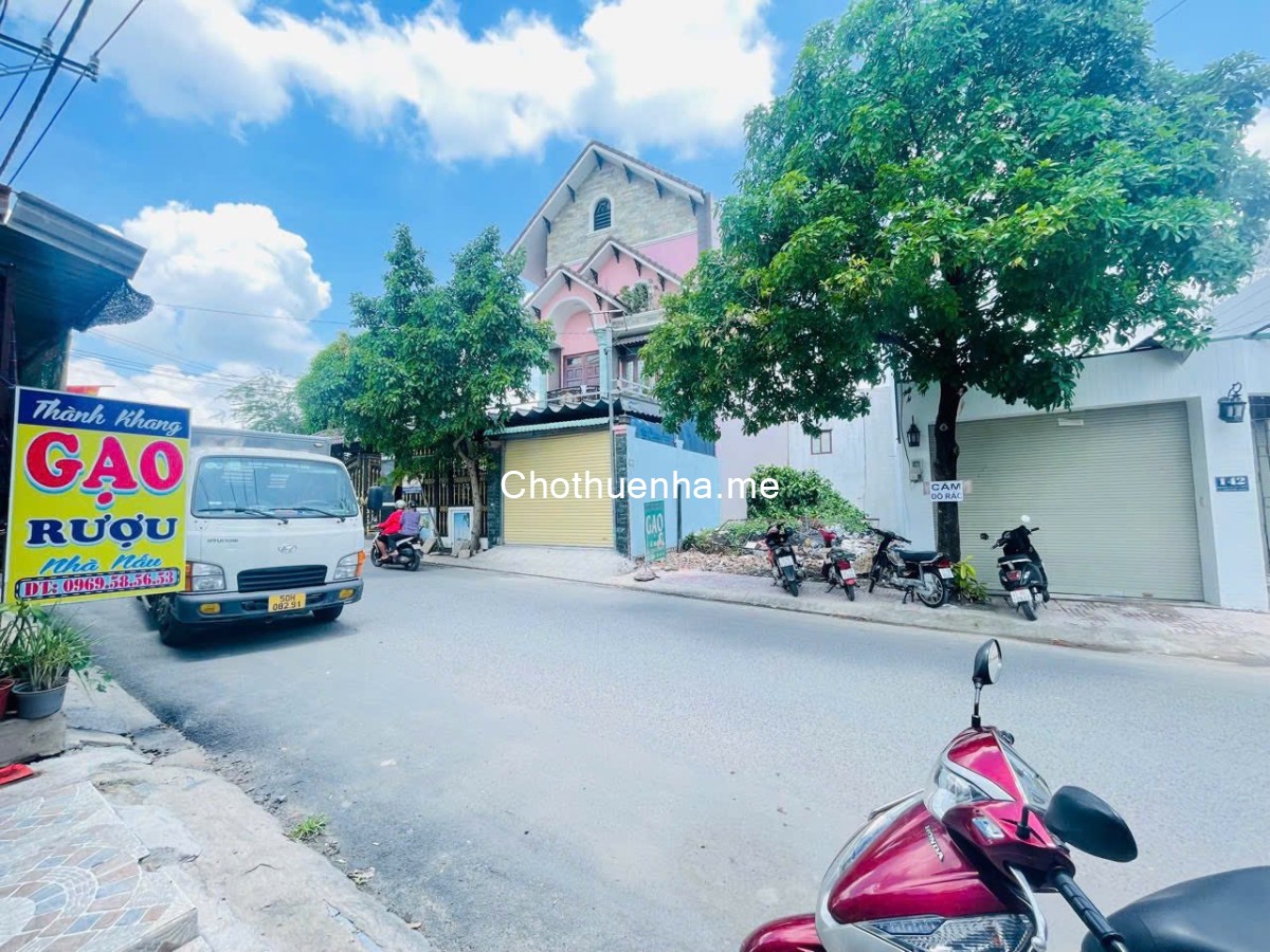 Cho thuê nhà mặt tiền đường Thông – Thạnh Lộc 41, Quận 12 (khu dân cư đông đúc, gần trường học)