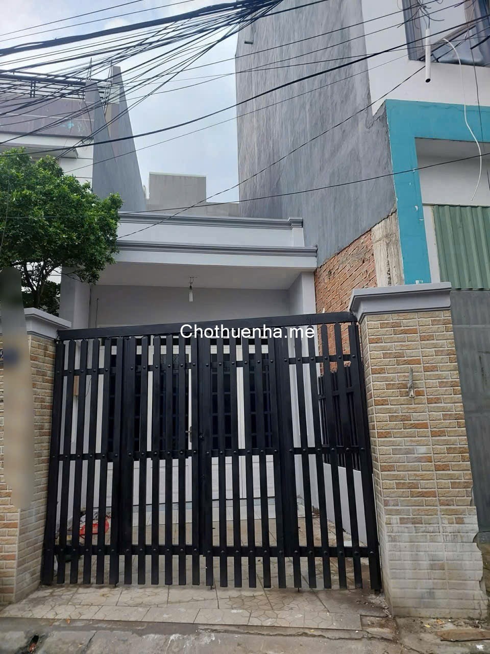 Cho thuê nhà nguyên căn 90m2, hẻm xe hơi thông gần chợ 339, tiện kinh doanh đa ngành