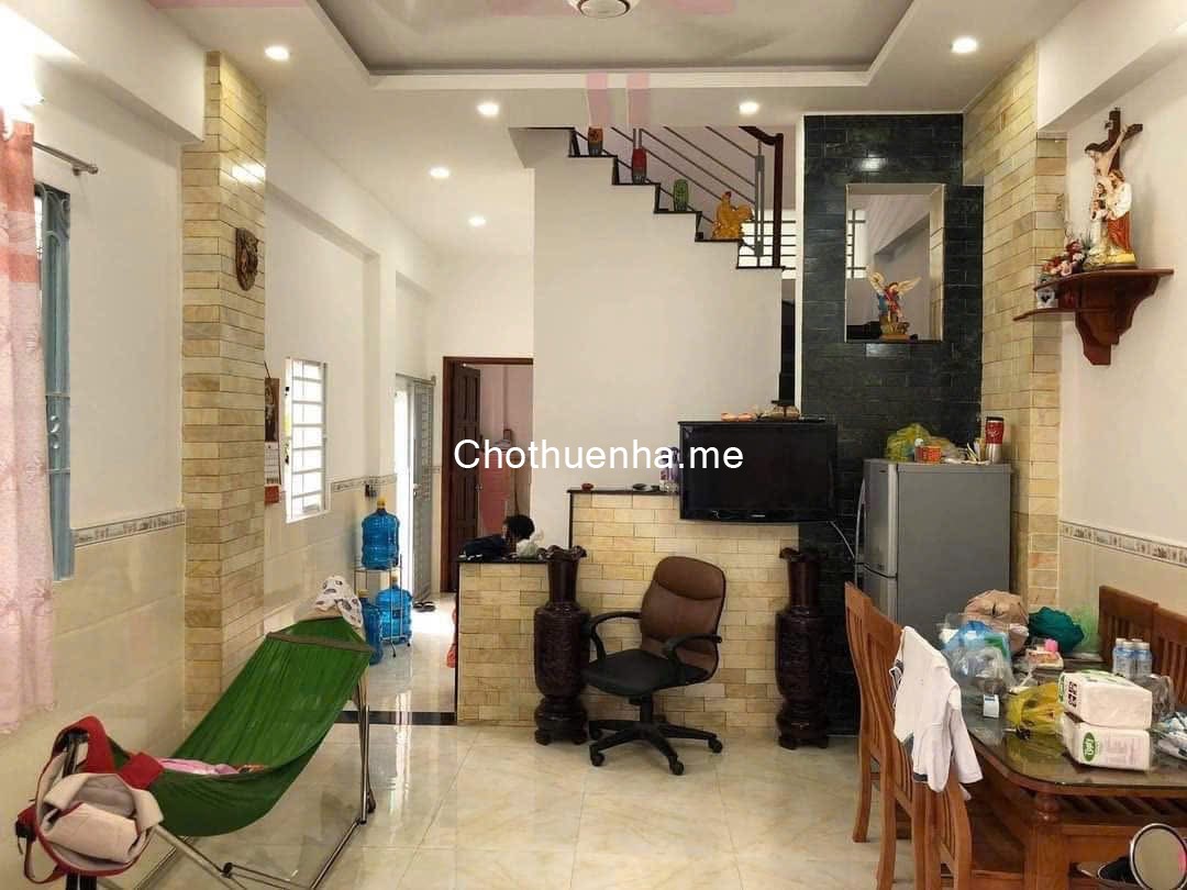 Cho thuê nhà nguyên căn hẻm 4m thông Bờ Bao Tân Thắng 4x15 3PN giá 9tr/tháng KTL