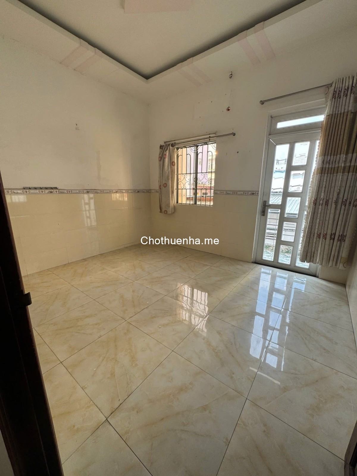 Cho thuê nhà nguyên căn hẻm 4m thông Bờ Bao Tân Thắng 4x15 3PN giá 9tr/tháng KTL