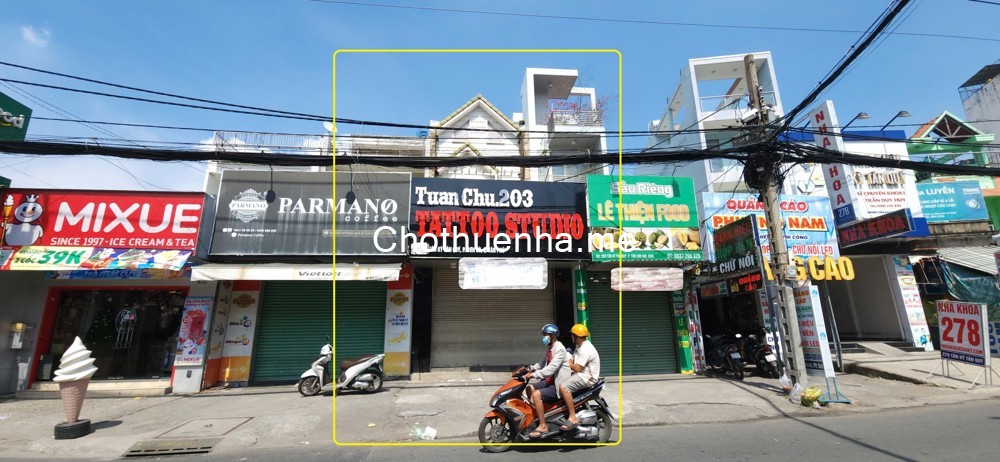 Cho thuê nhà Mặt Tiền Tân Kỳ Tân Quý 101m², 2Lầu - GẦN NGÃ TƯ AEON, ĐH CÔNG THƯƠNG