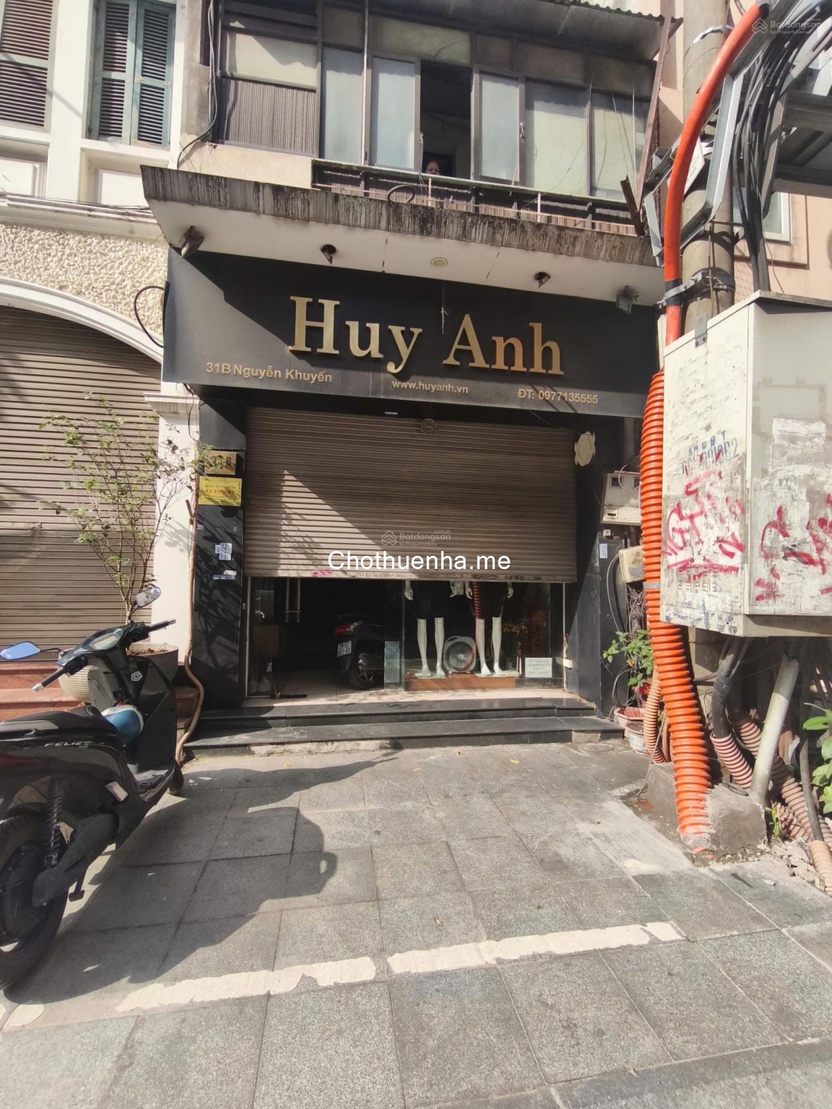Cho thuê nhà mặt phố Nguyễn Khuyến. 75m², mặt tiền 4m, KD Thời trang, mô hình sạch