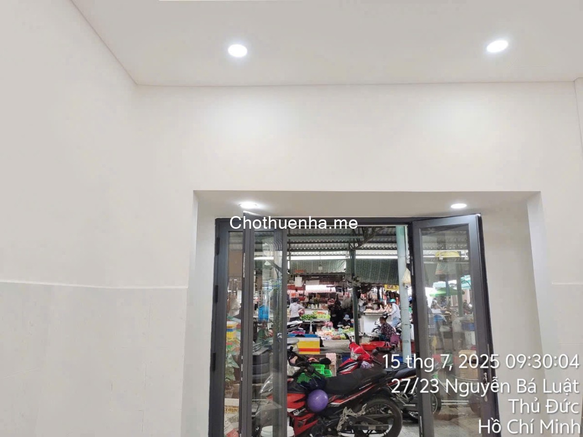 Cho thuê nhà nguyên căn 54.1m2, gần trường học, gần đường lớn