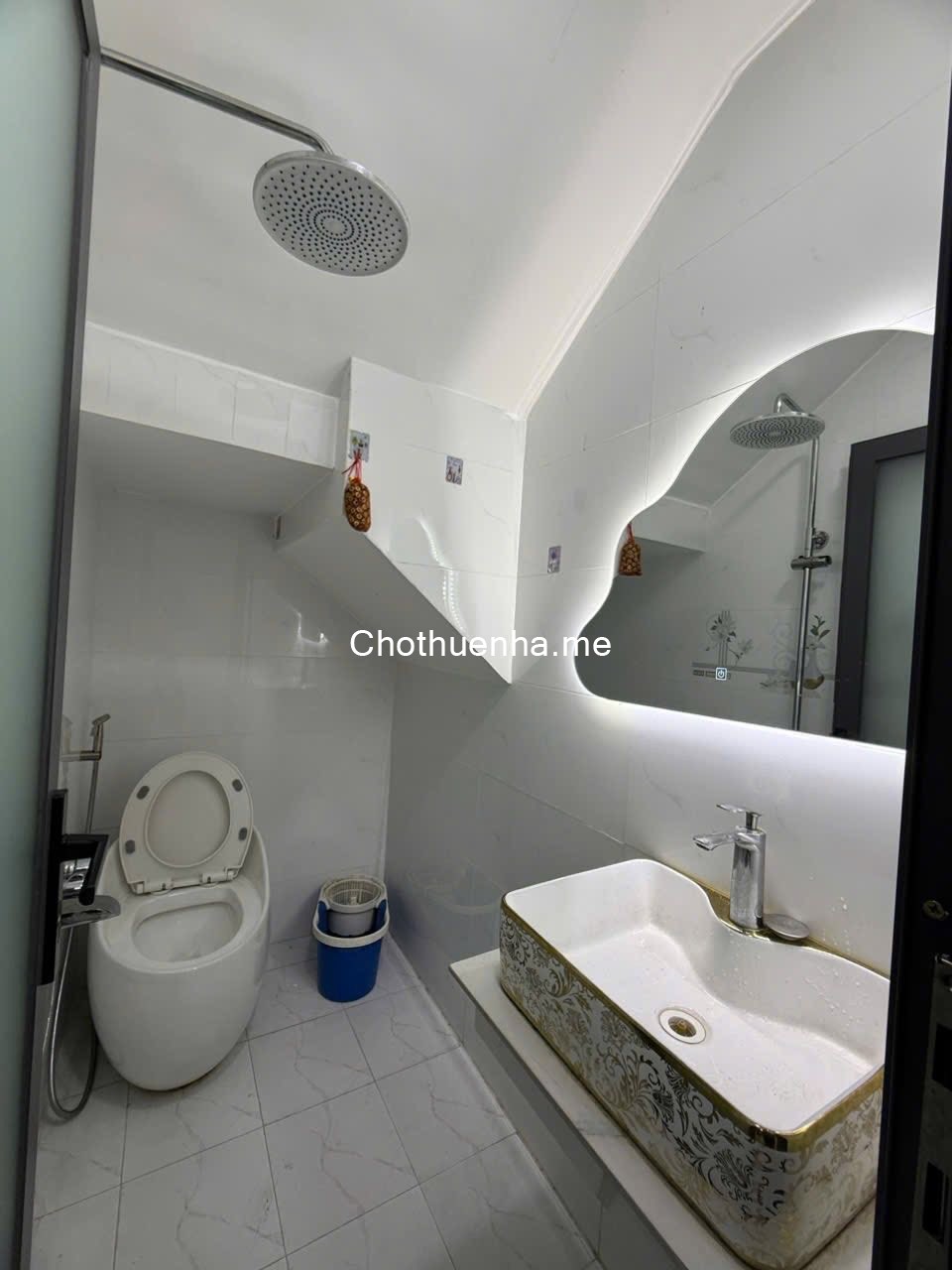 Cho thuê nhà hẻm xe hơi Nơ Trang Long – Quận Bình Thạnh - 1 trệt 3 lầu + sân thượng