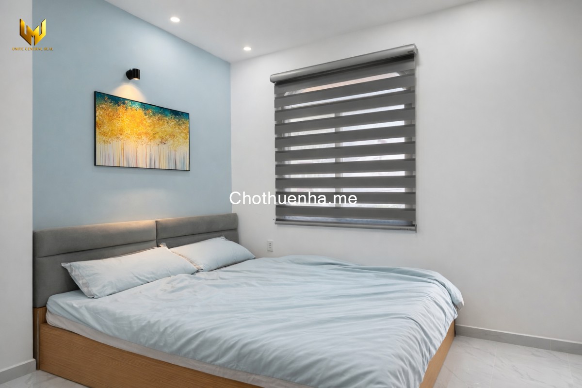 Cho Thuê Nhà Nguyên Căn Mới 100% Lê Quang Định Bình Thạnh - 3PN, Full nội thất, Hẻm xe hơi